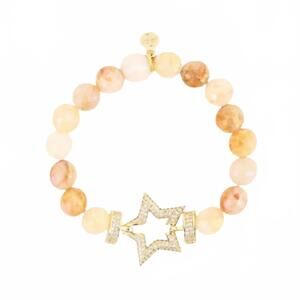 NEW BUDHAGIRL stargazer bracelet in gold